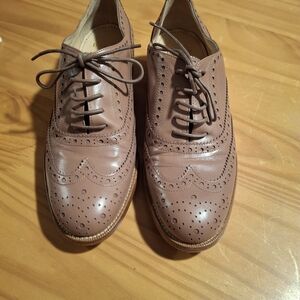 Bally OLD ROSE Leather Moccasins